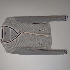 Preloved Splendid Women's Gray/Zippered Sweater Size Large